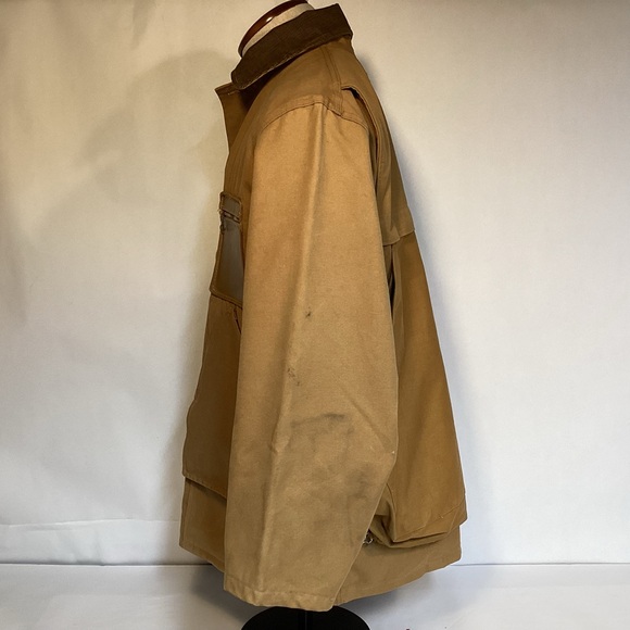 Vintage SafTbak Shooting Bird Hunting Canvas Mens Jacket size 40 made in USA - Picture 9 of 16